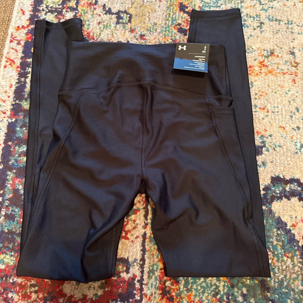 Under Armour Black High-Waist Leggings -Small